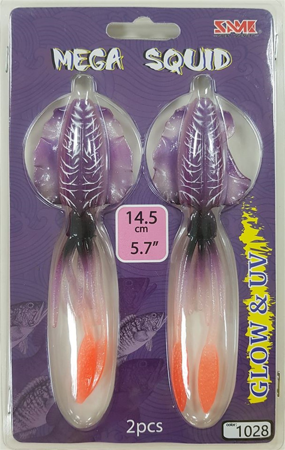 SAME MEGA Squid 14,5cm 5.7