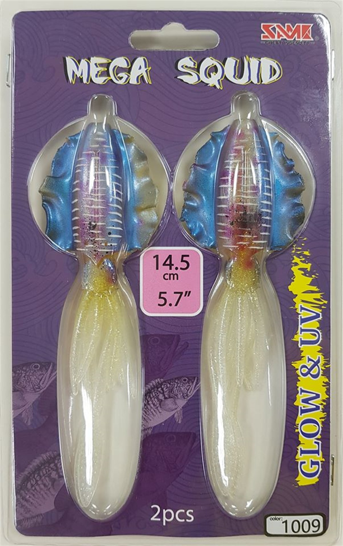 SAME MEGA Squid 14,5cm 5.7