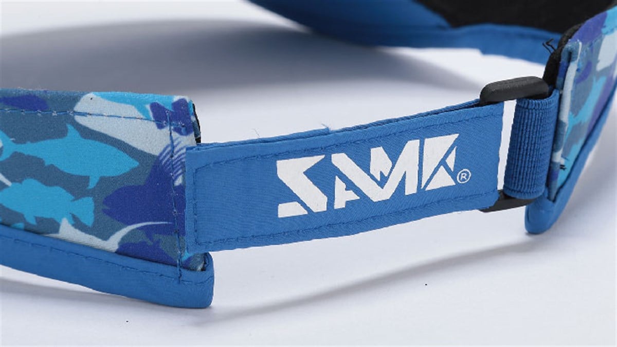 SAME Visor Şapka Kamuflaj Mavi