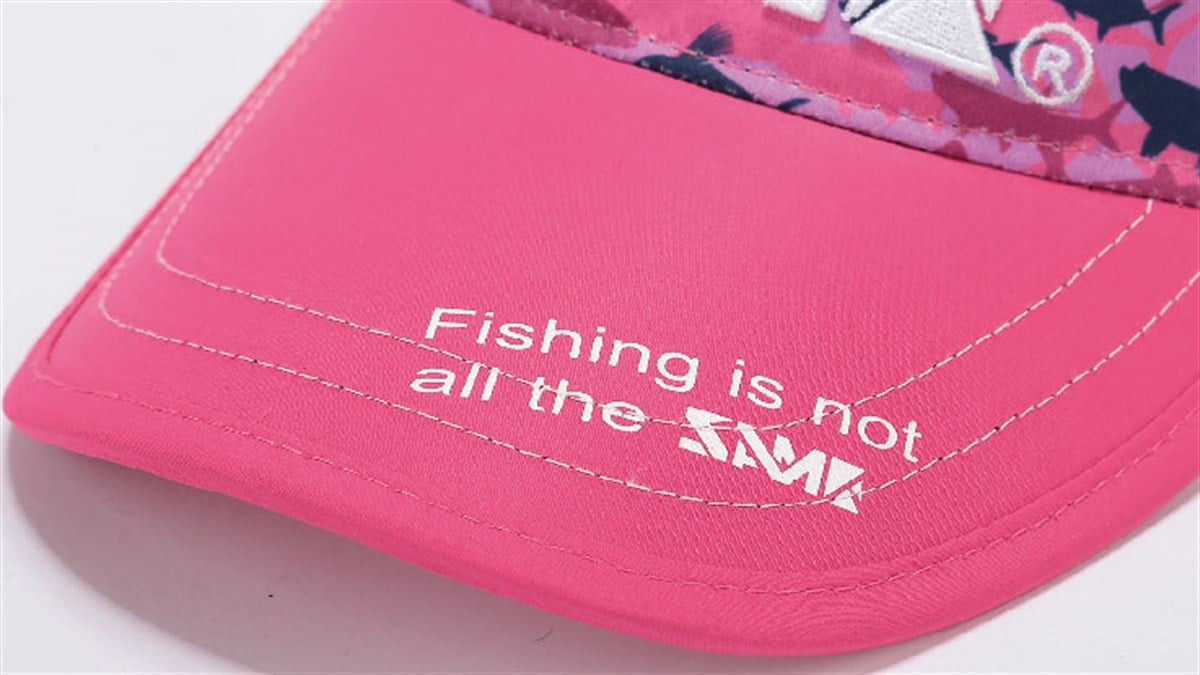 SAME Visor Şapka Kamuflaj Pembe