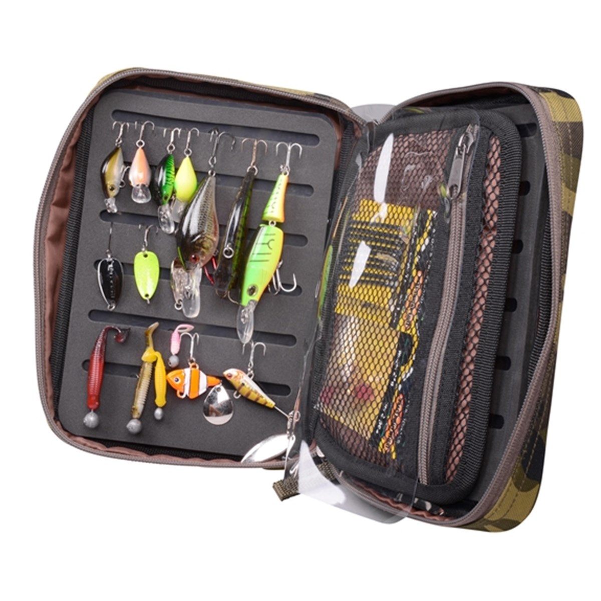 SPRO Lure Pouch L Camouflage