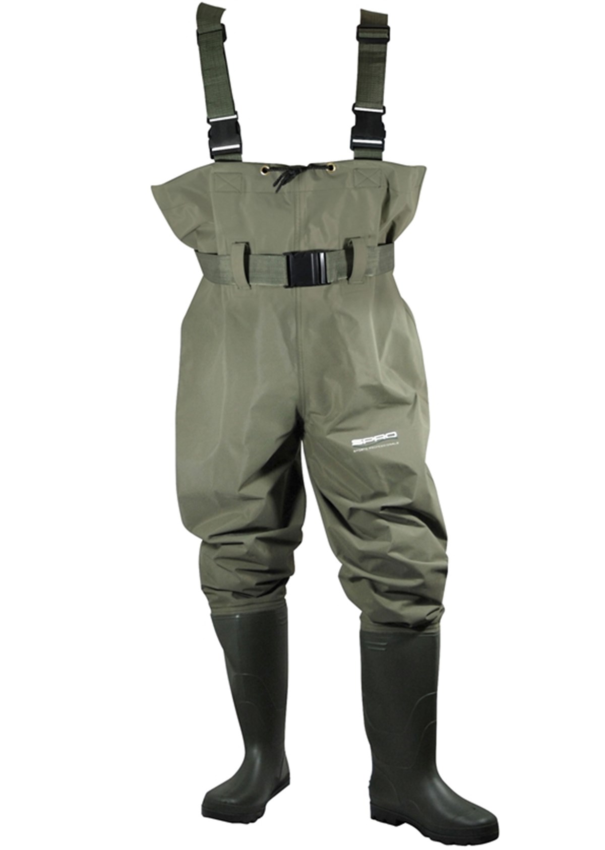 SPRO PVC Chest Waders Size 44