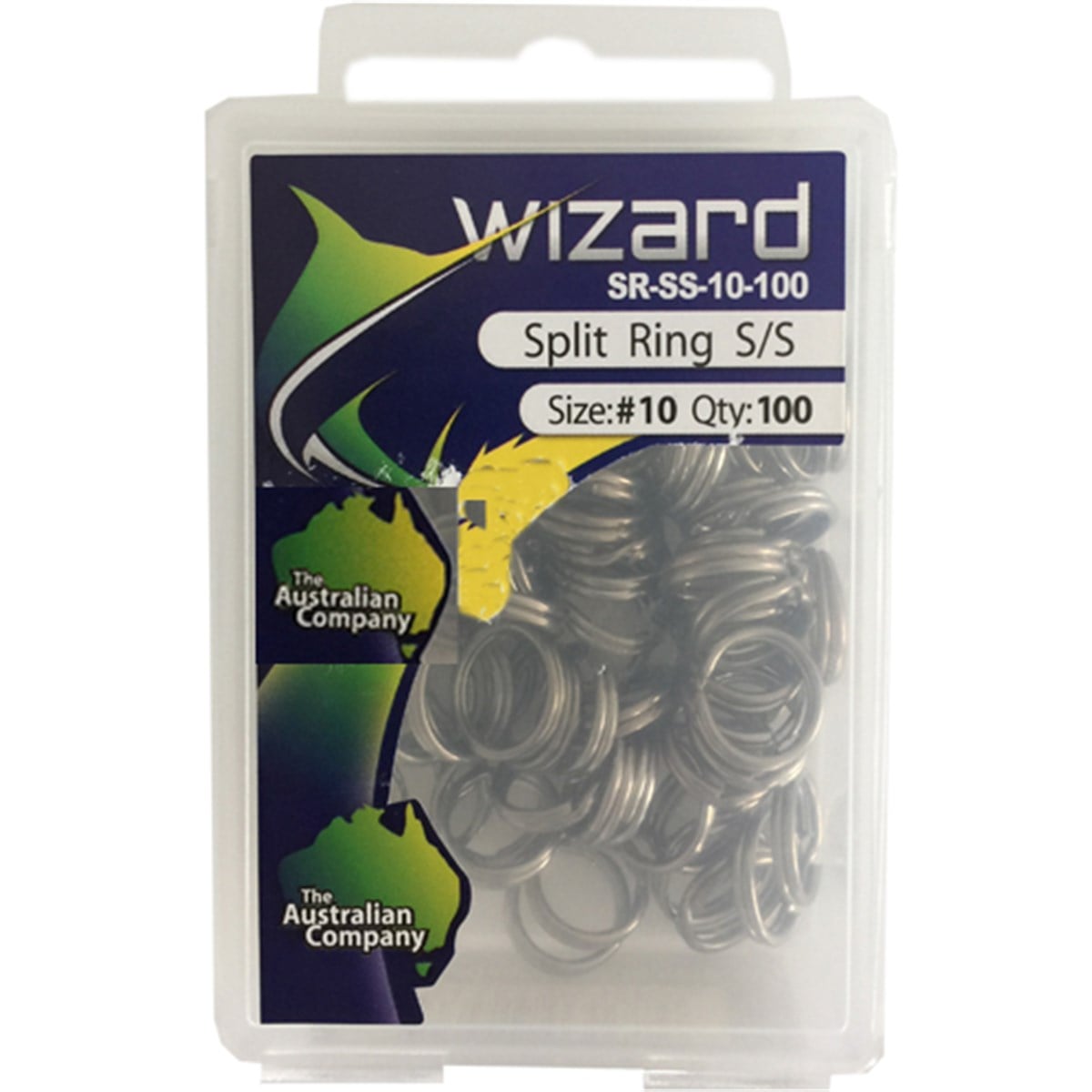 WIZARD SPLIT RING SR-SS No:10 (100’lü Paket)