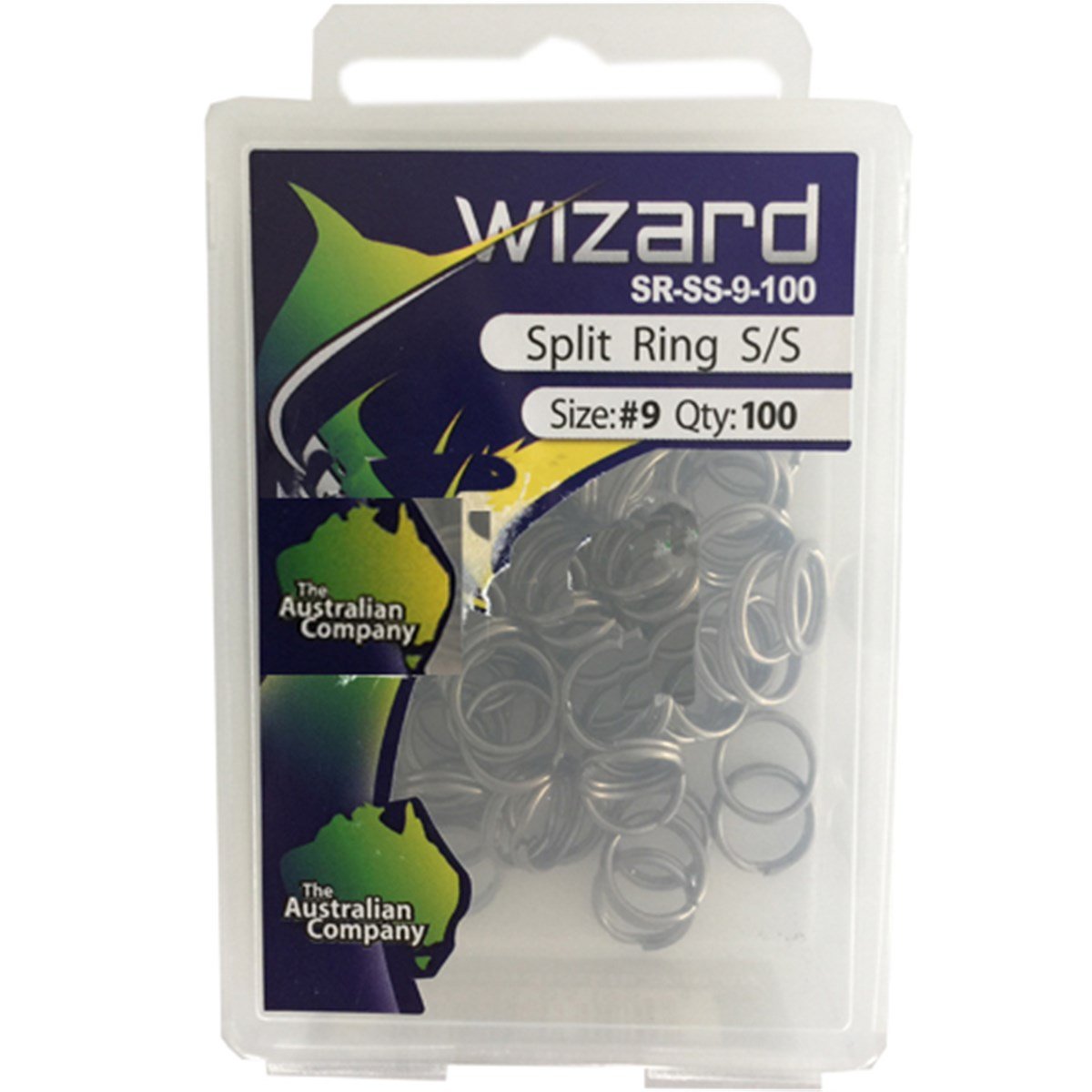 WIZARD SPLIT RING SR-SS No:9 (100’lü Paket)