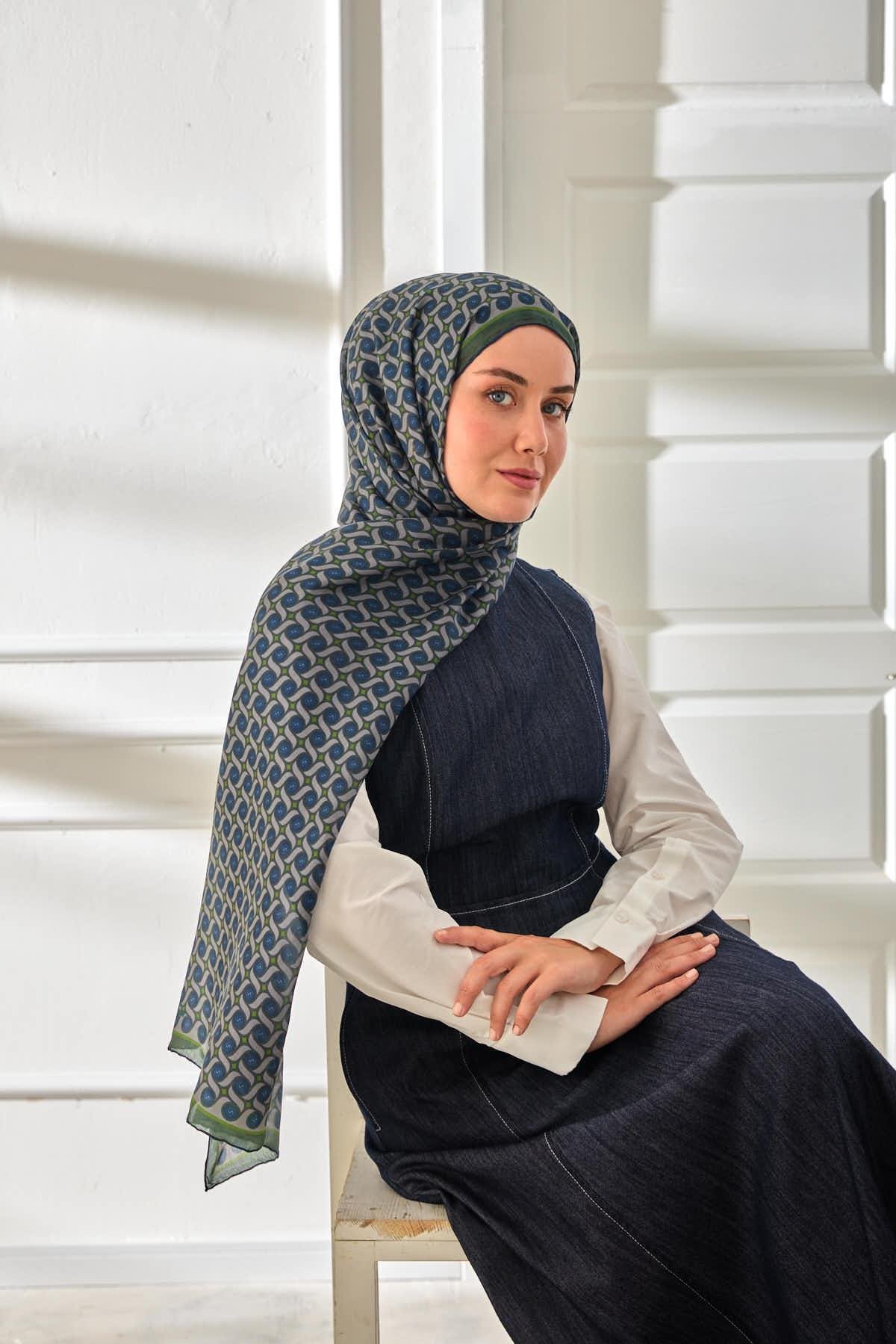Silk Home Vual İpek%100 Vual İpek Şal 441003-14