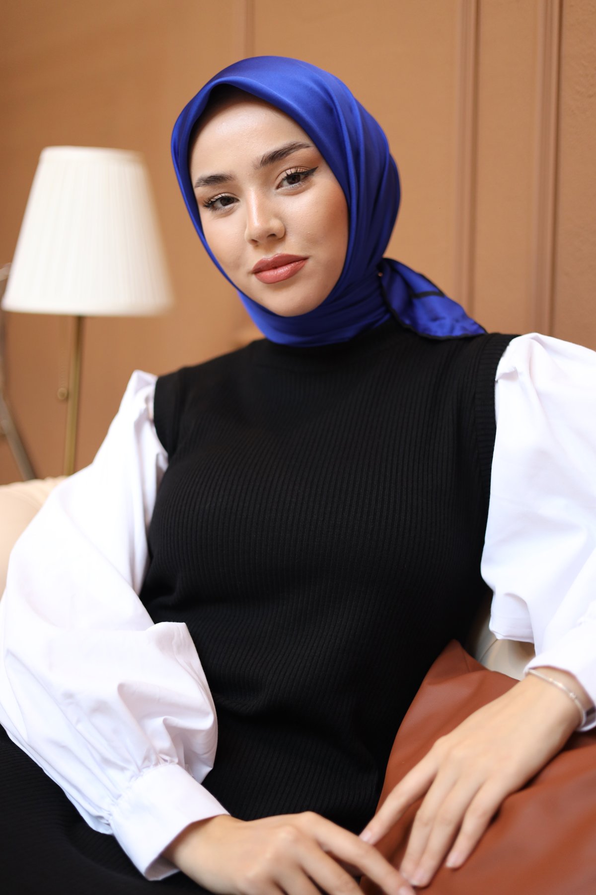 Silk Home Düz Micro Saten Eşarp 28010-06