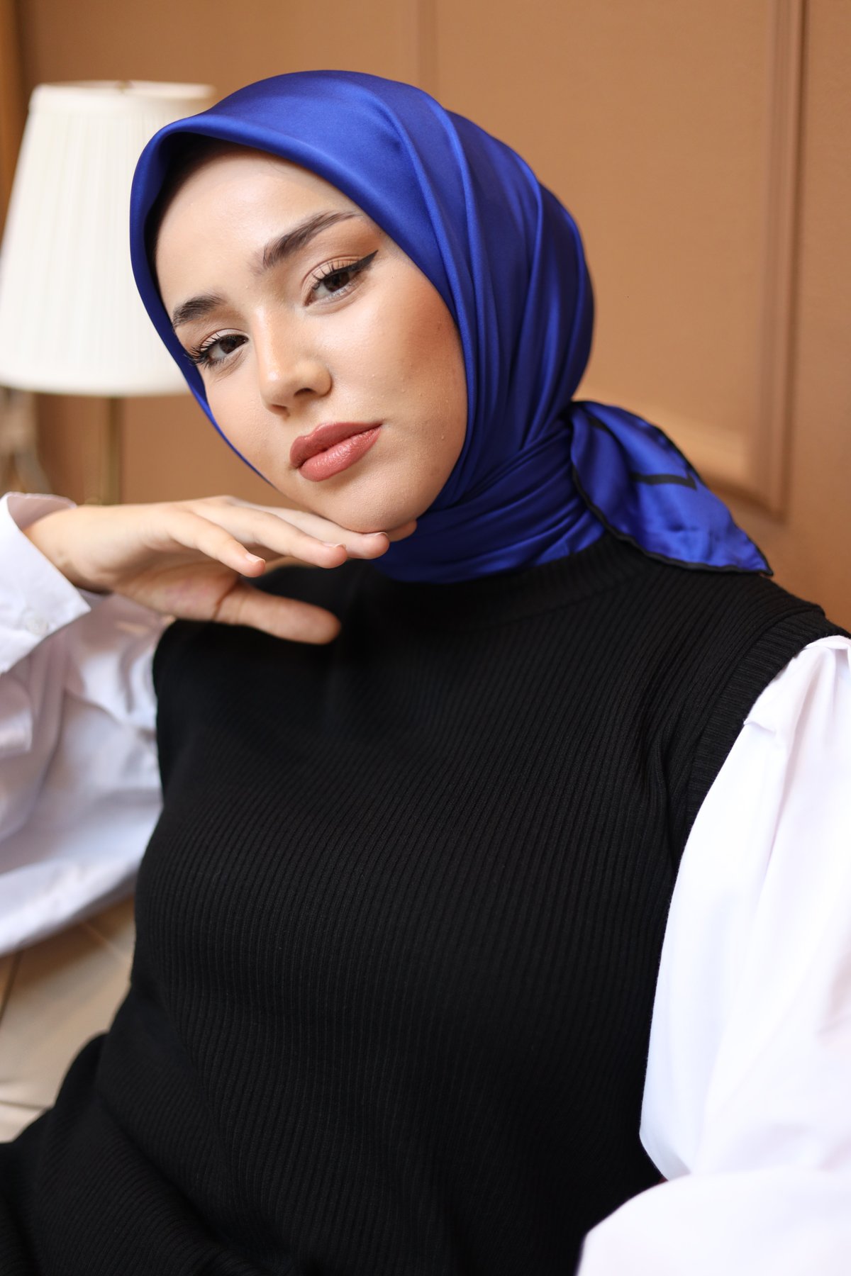 Silk Home Düz Micro Saten Eşarp 28010-06