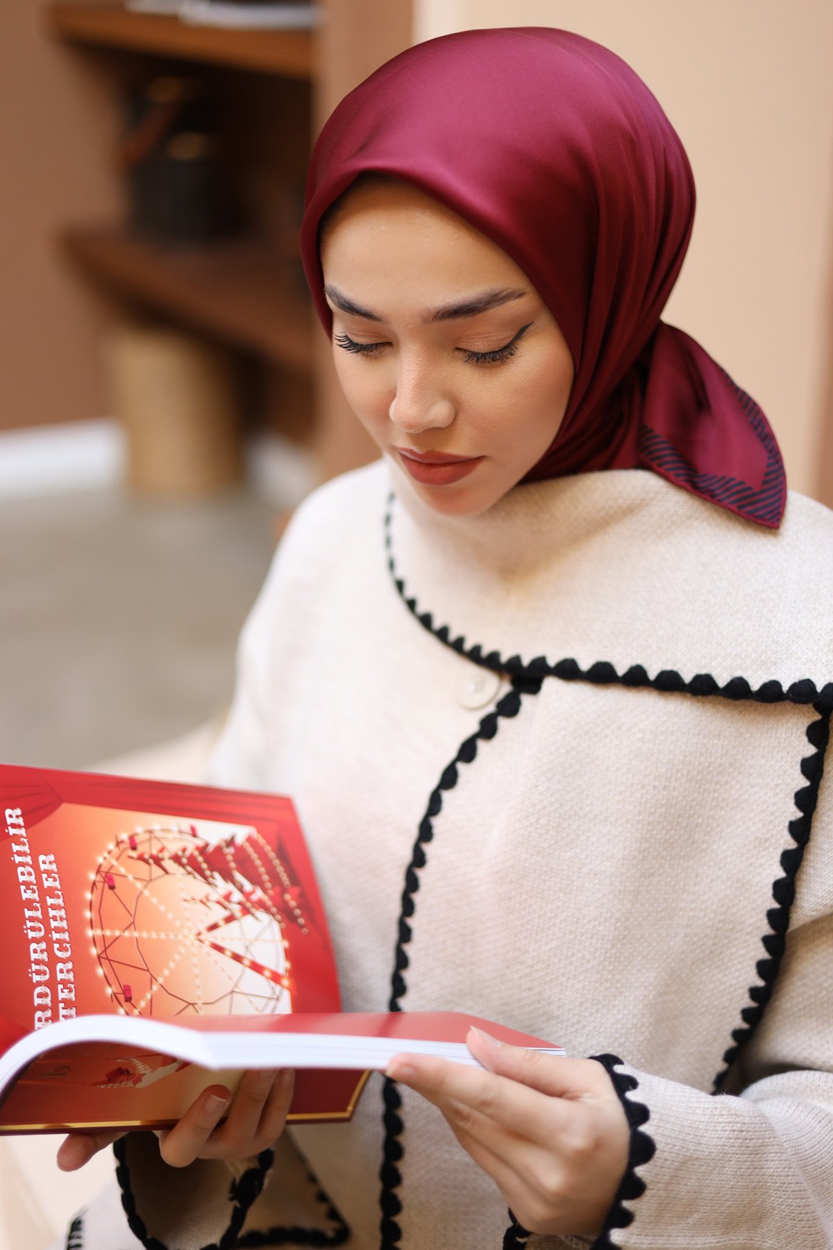 Silk Home Düz Micro Saten Eşarp 28011-12