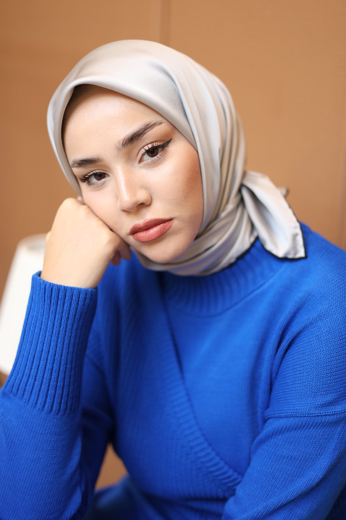 Silk Home Düz Micro Saten Eşarp 28013-04