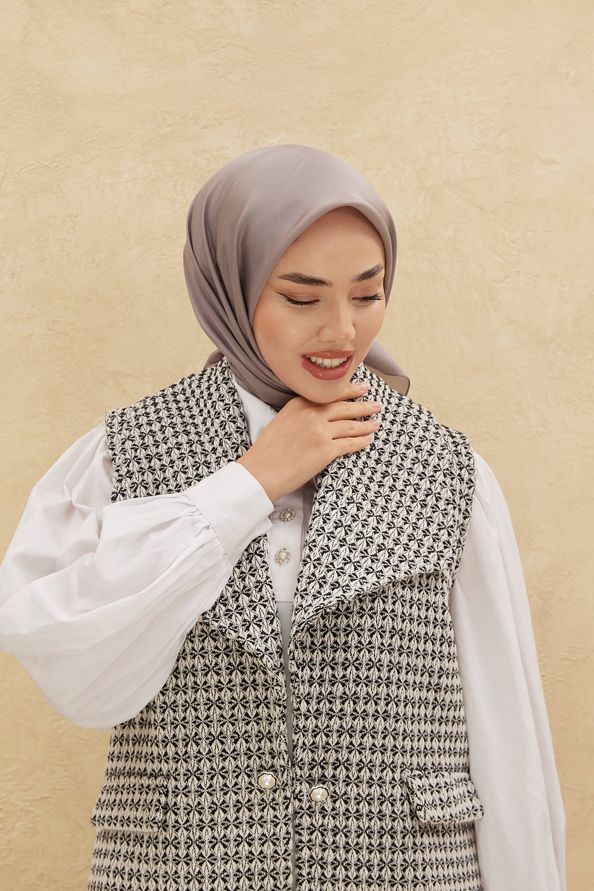 Silk Home Düz SHiny Eşarp 75006-08