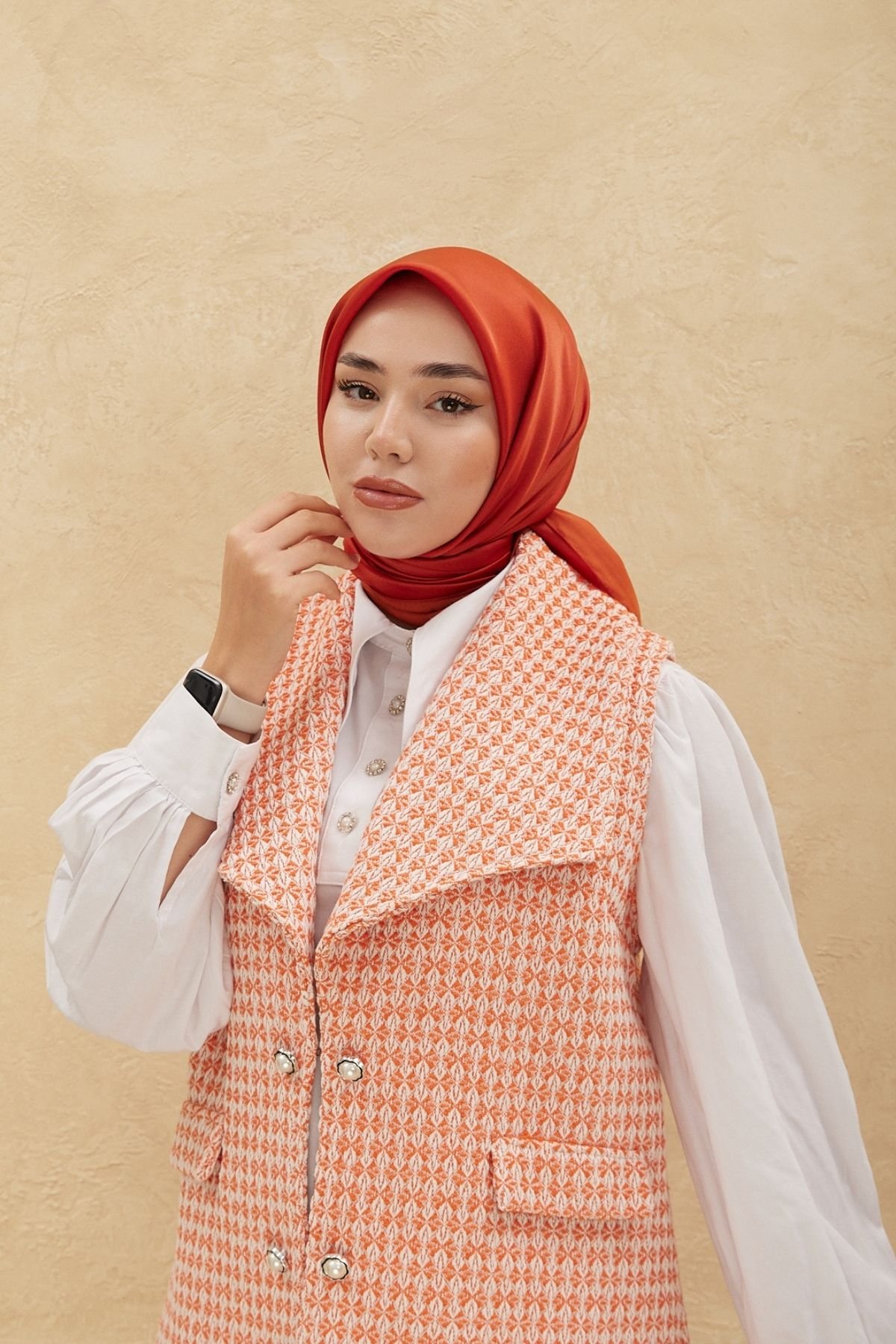 Silk Home Düz SHiny Eşarp 75006-35