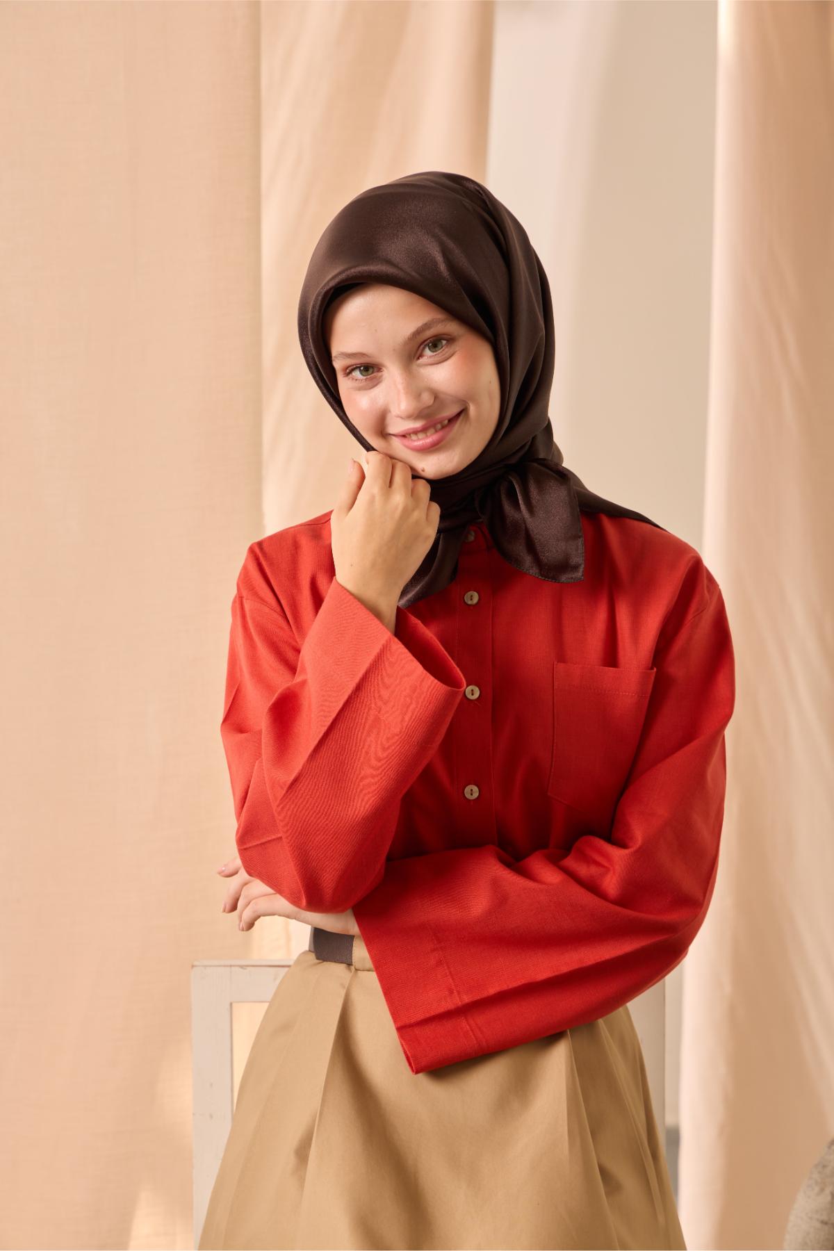 Silk Home SHiny ScarfSilk Home Düz SHiny Eşarp 75006-55