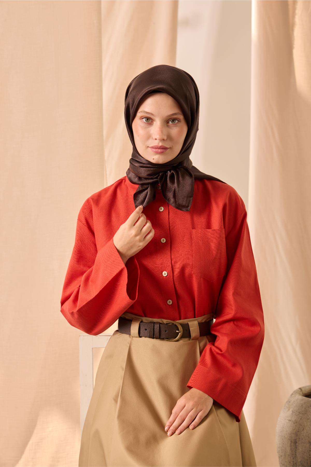 Silk Home SHiny ScarfSilk Home Düz SHiny Eşarp 75006-55