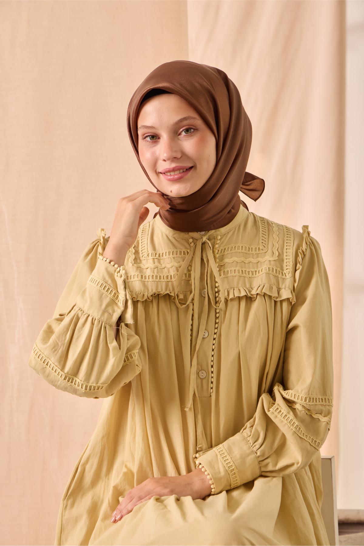 Silk Home SHiny ScarfSilk Home Düz SHiny Eşarp 75006-56