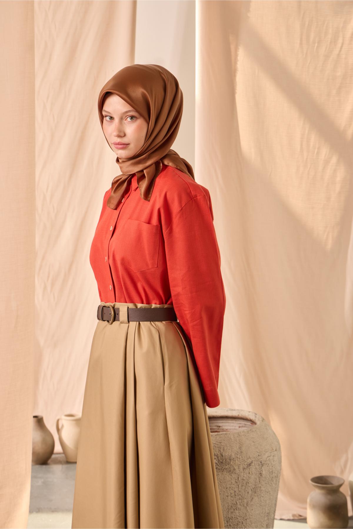 Silk Home SHiny ScarfSilk Home Düz SHiny Eşarp 75006-57