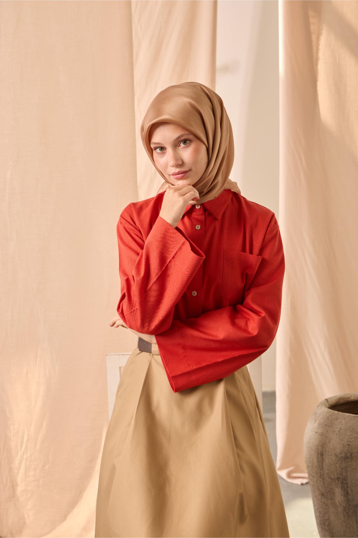 Silk Home SHiny ScarfSilk Home Düz SHiny Eşarp 75006-60