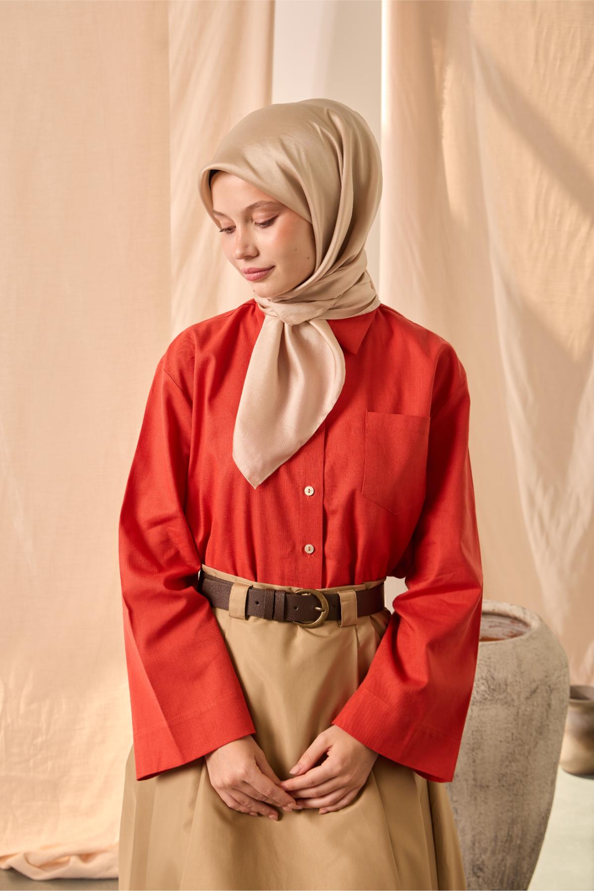 Silk Home SHiny ScarfSilk Home Düz SHiny Eşarp 75006-61