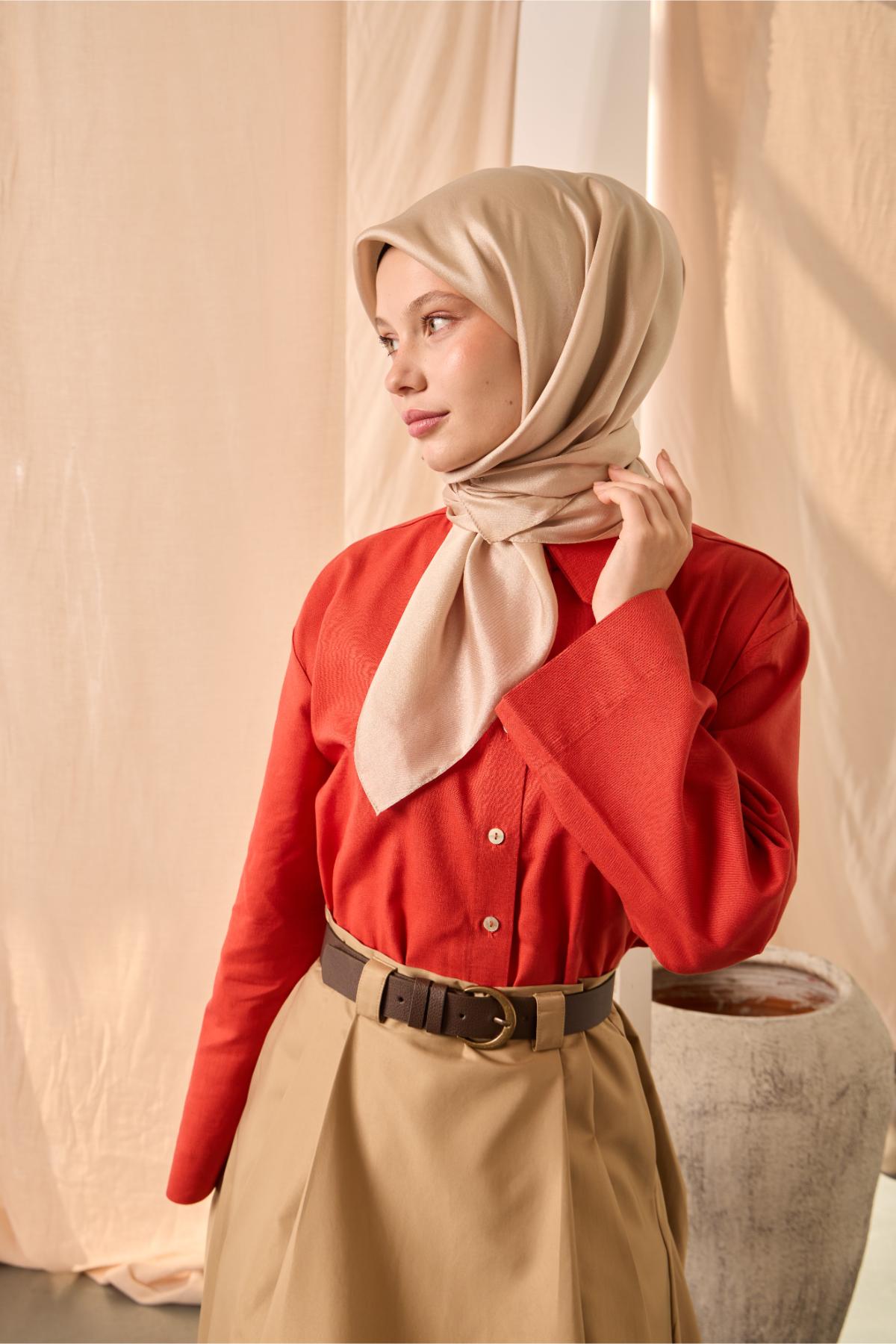 Silk Home SHiny ScarfSilk Home Düz SHiny Eşarp 75006-61