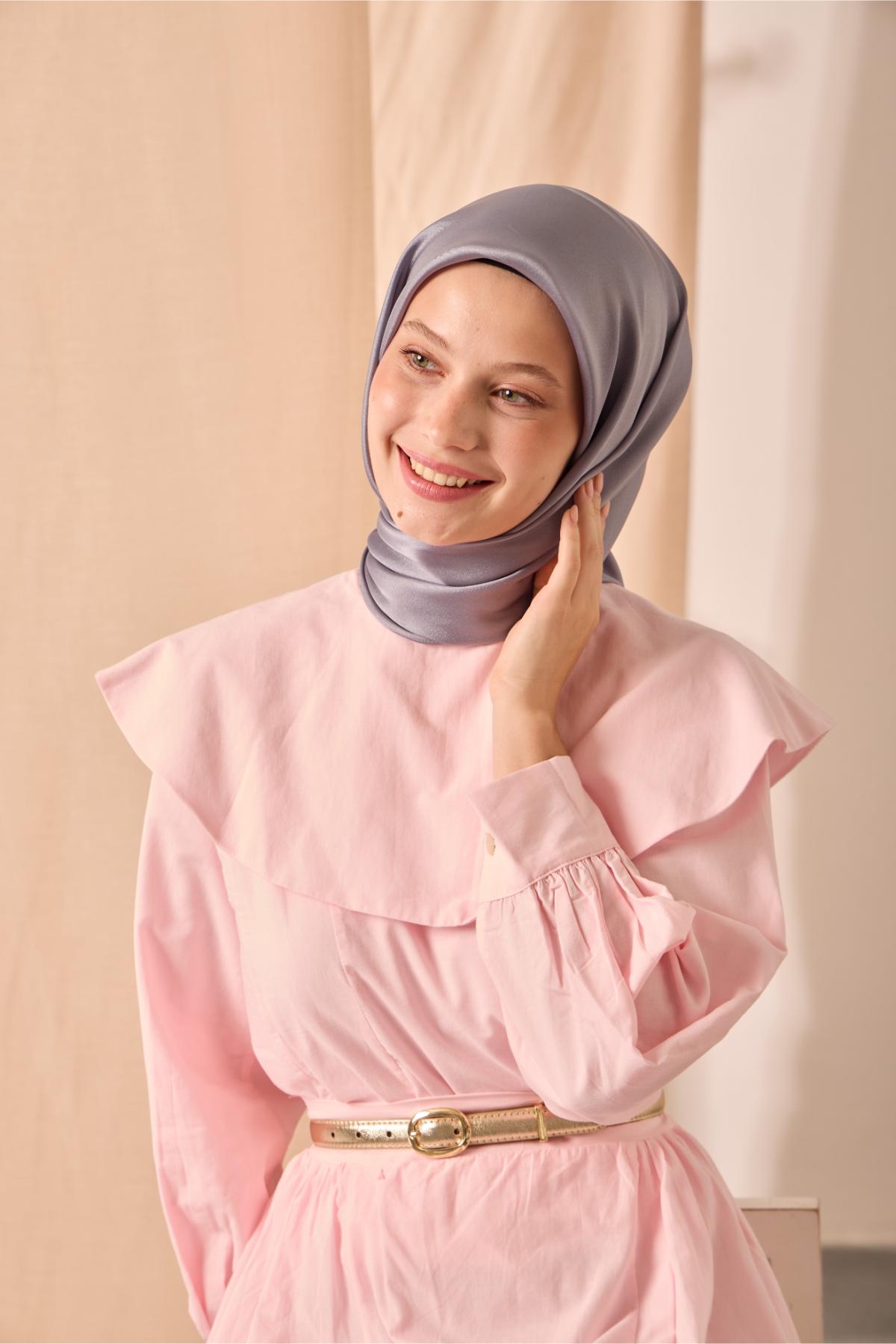 Silk Home SHiny ScarfSilk Home Düz SHiny Eşarp 75006-80