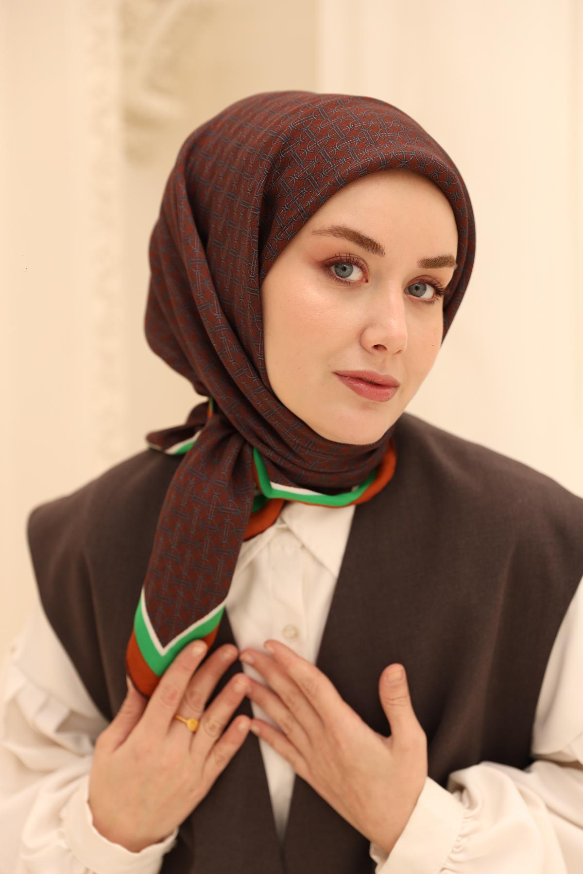 Organik Pamuk İpek EşarpSilk Home Organik Eşarp 79014-11