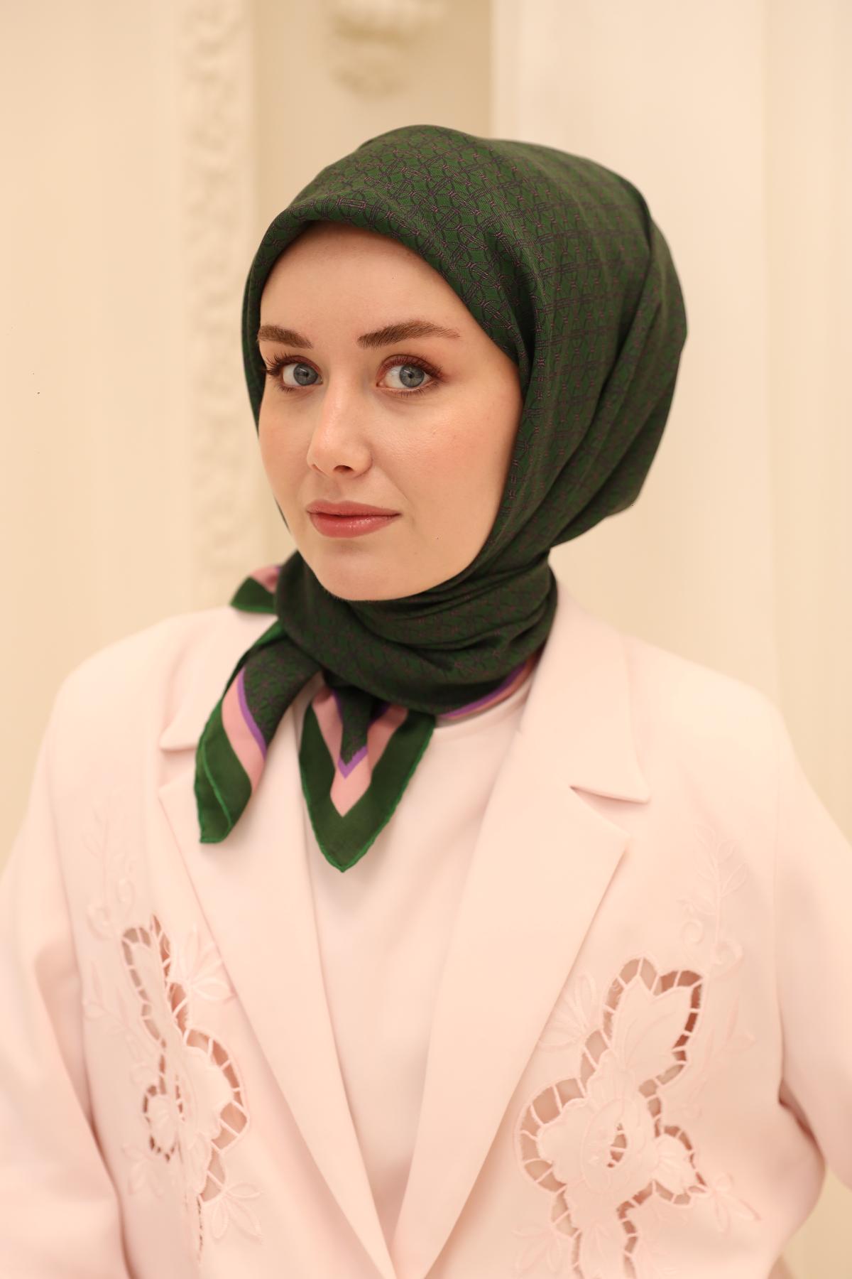 Organik Pamuk İpek EşarpSilk Home Organik Eşarp 79014-14