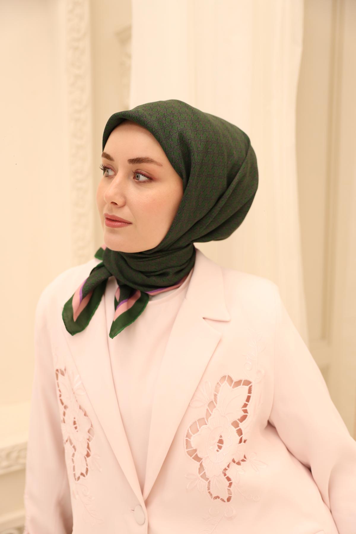 Organik Pamuk İpek EşarpSilk Home Organik Eşarp 79014-14