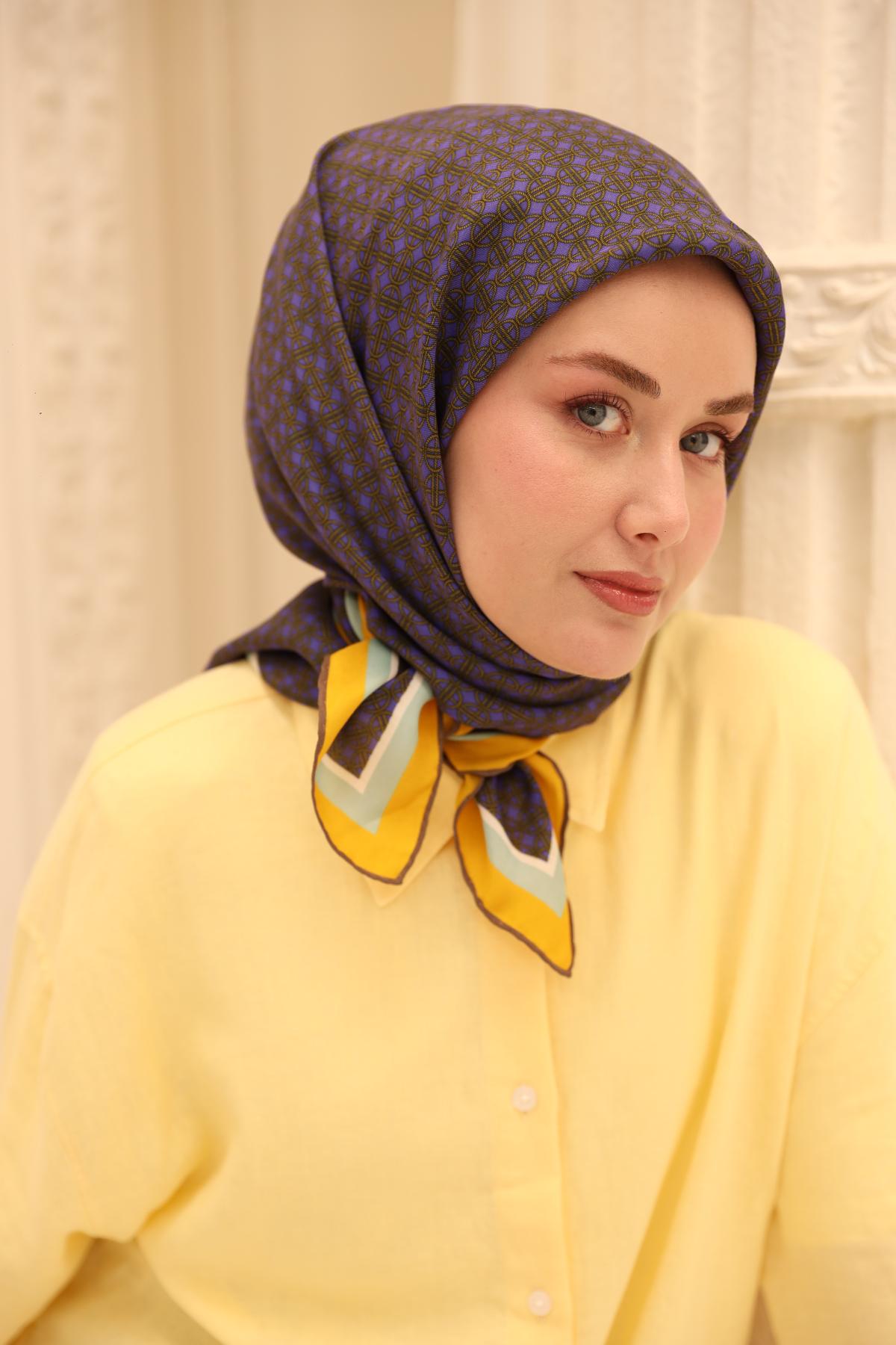 Organik Pamuk İpek EşarpSilk Home Organik Eşarp 79014-19