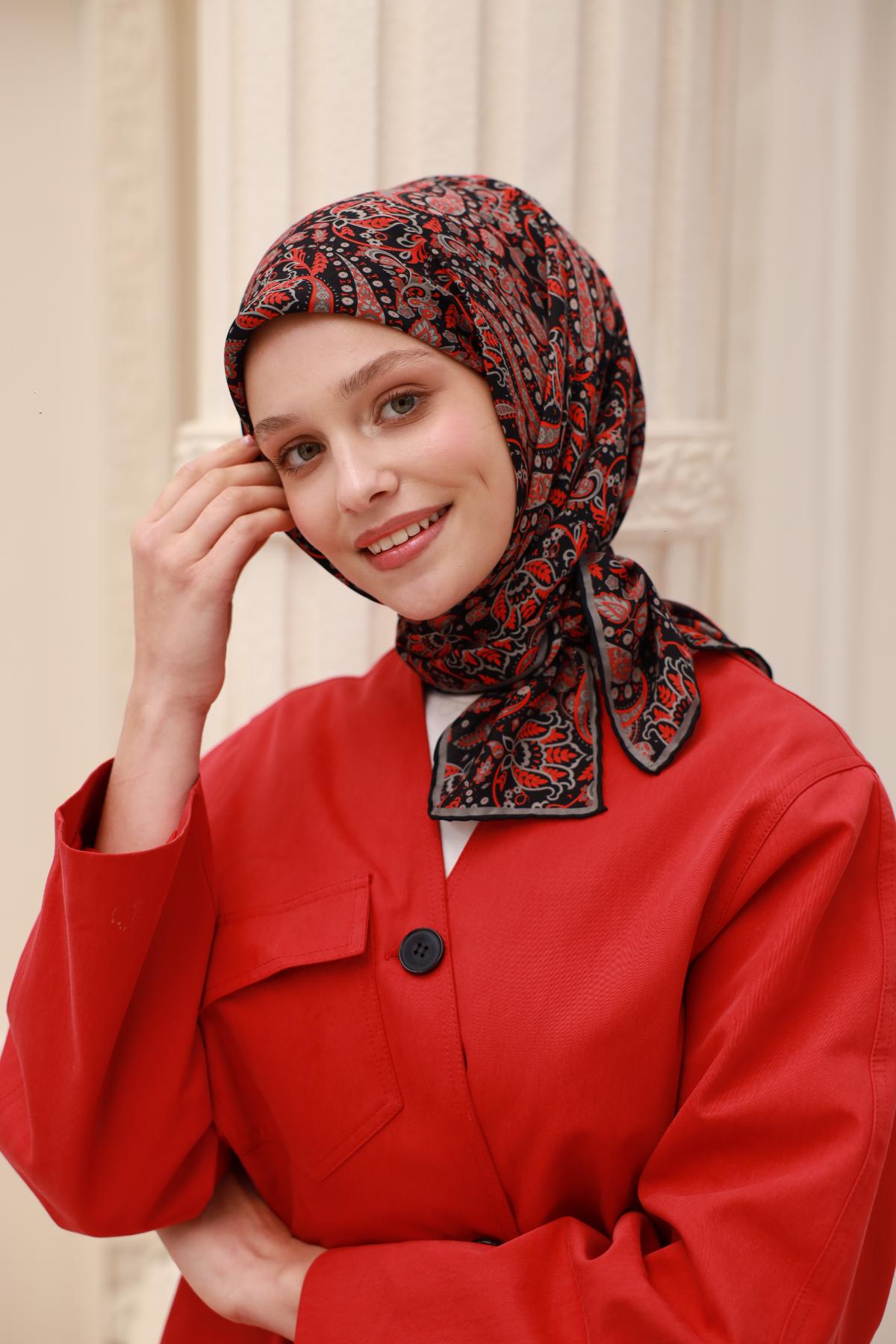 Organik Pamuk İpek EşarpSilk Home Organik Eşarp 79015-01