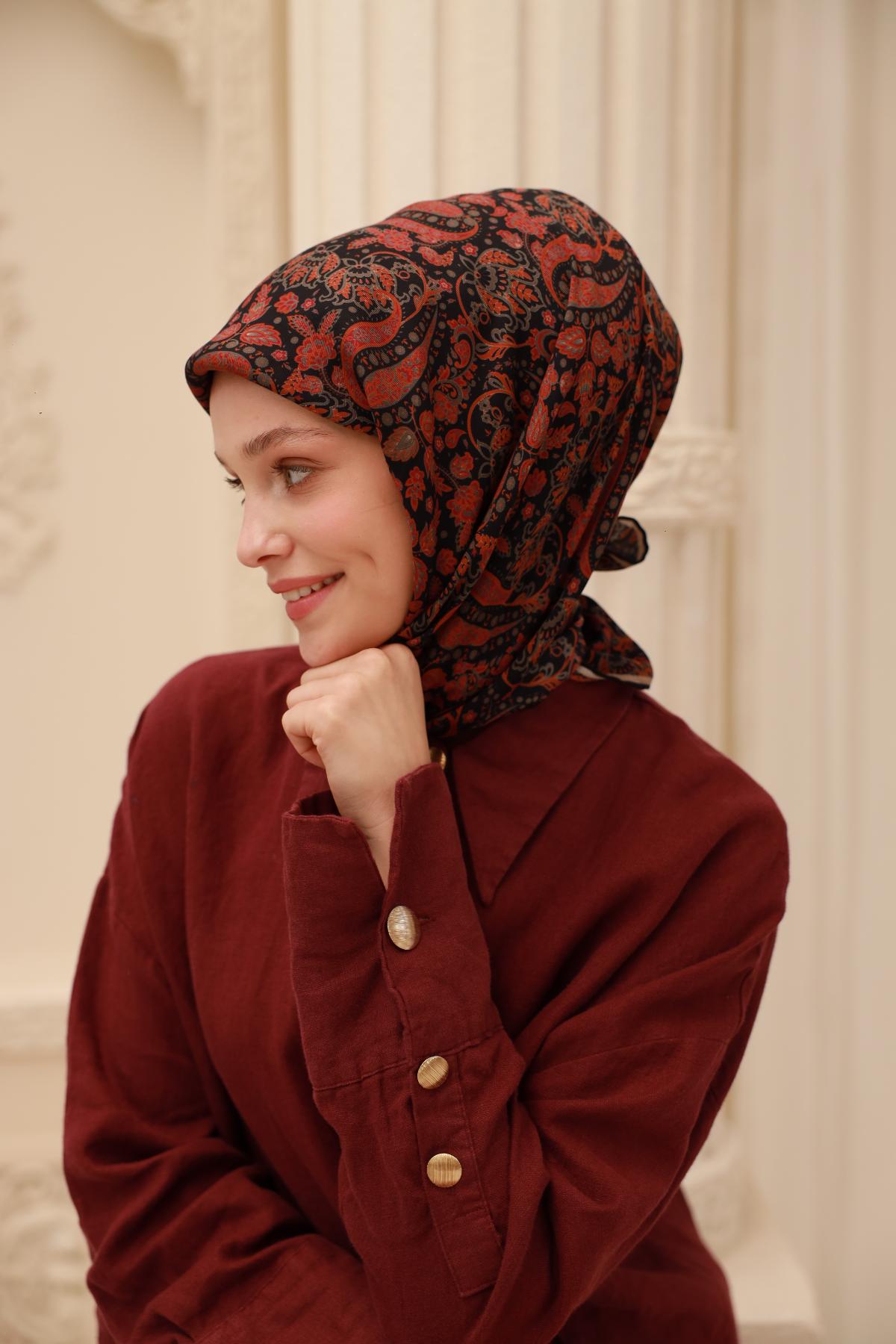 Organik Pamuk İpek EşarpSilk Home Organik Eşarp 79015-05