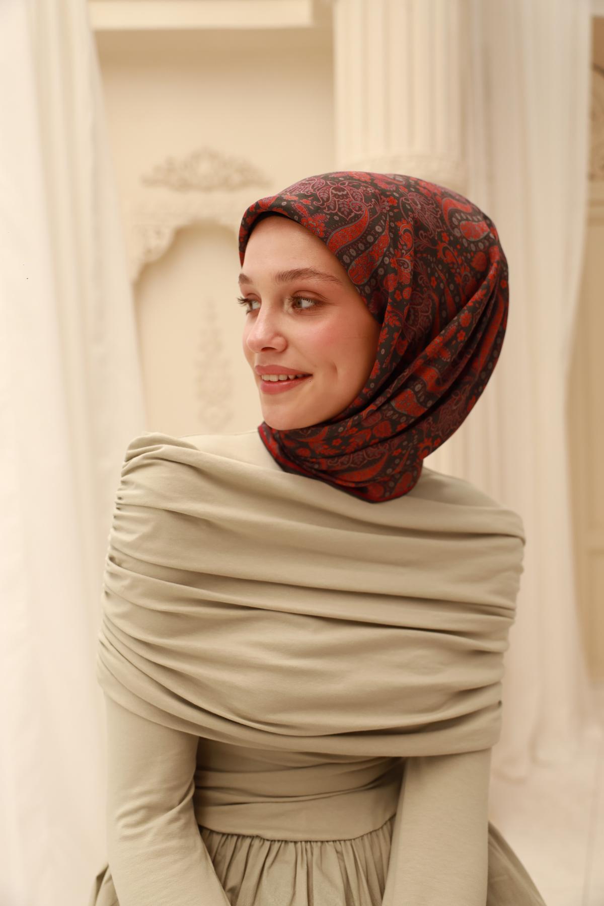 Organik Pamuk İpek EşarpSilk Home Organik Eşarp 79015-18