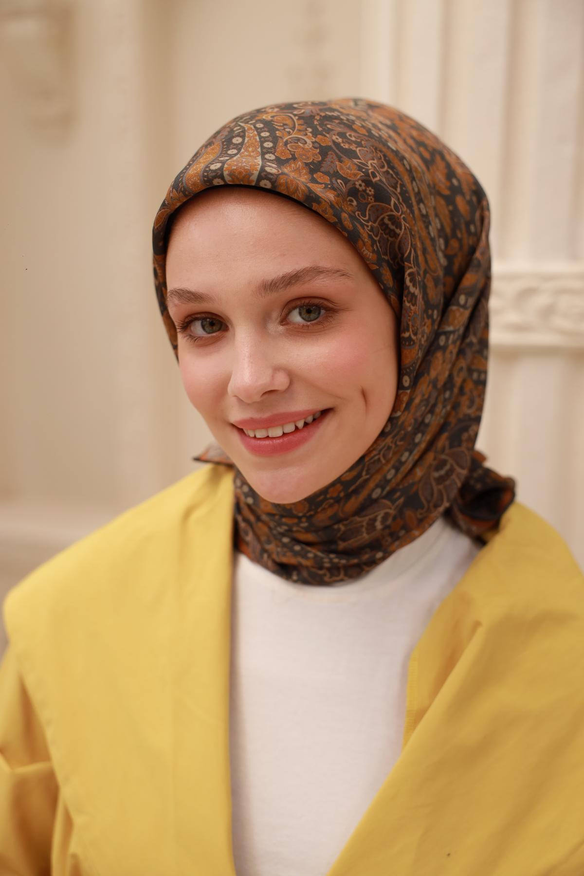 Organik Pamuk İpek EşarpSilk Home Organik Eşarp 79015-20