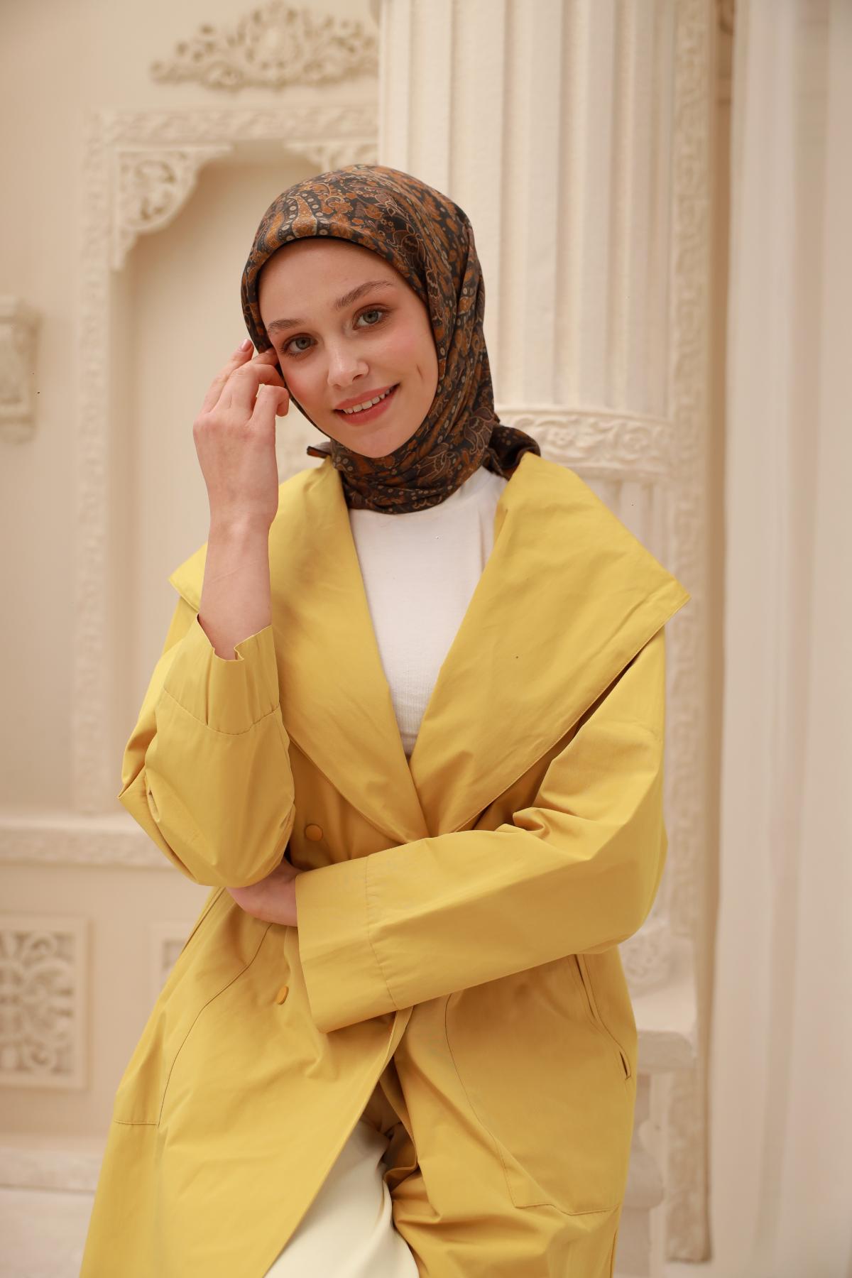 Organik Pamuk İpek EşarpSilk Home Organik Eşarp 79015-20