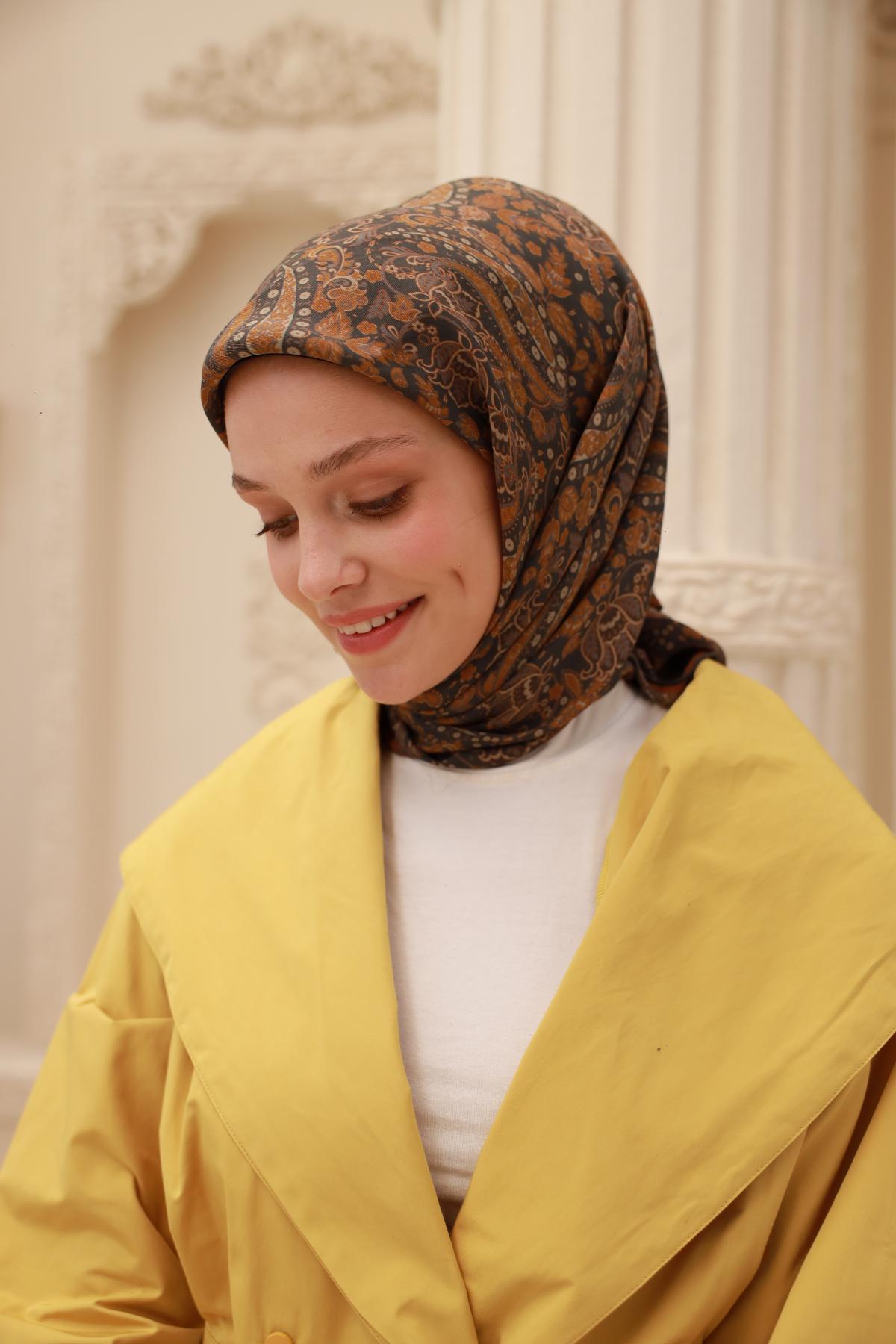 Organik Pamuk İpek EşarpSilk Home Organik Eşarp 79015-20