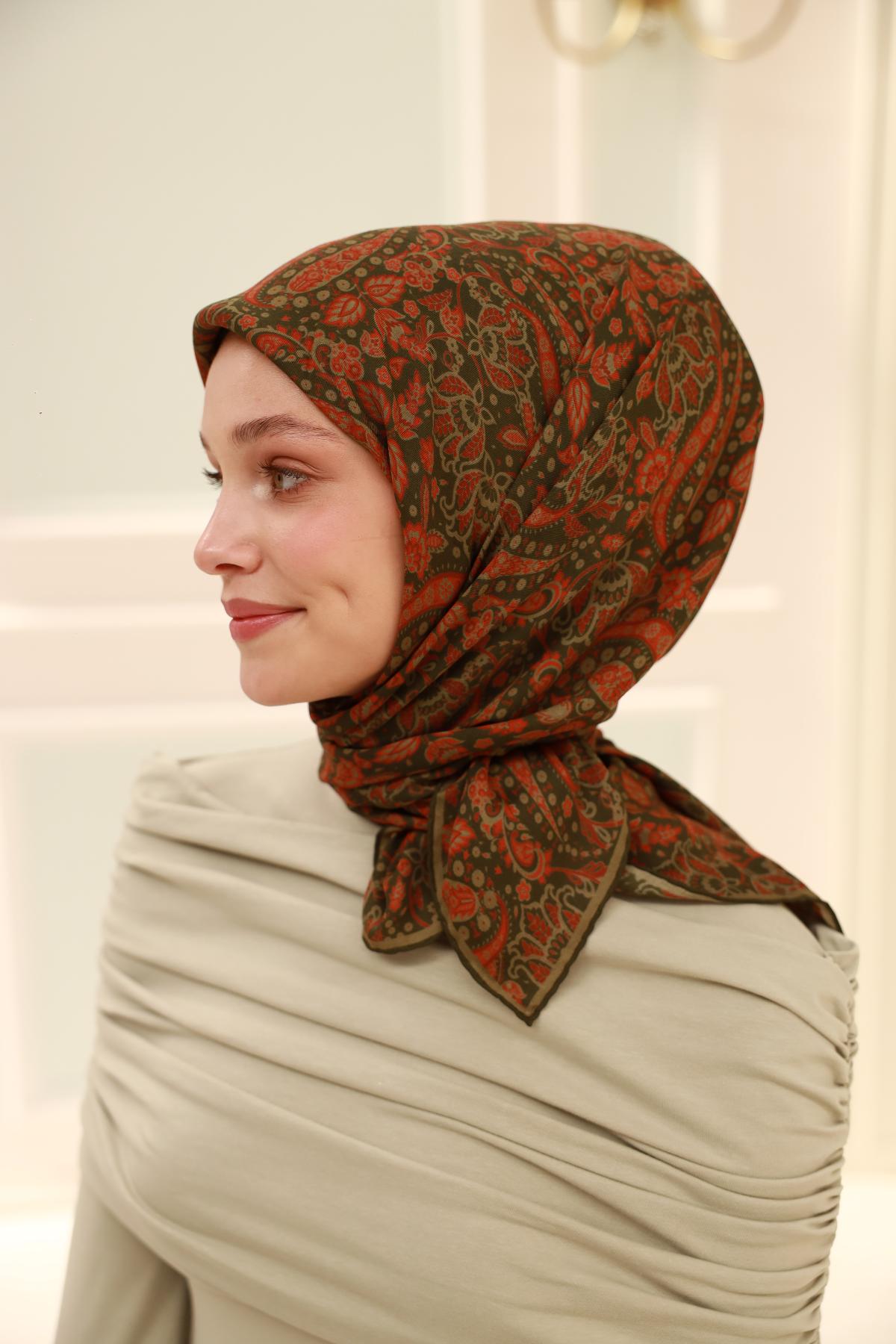 Organik Pamuk İpek EşarpSilk Home Organik Eşarp 79015-22