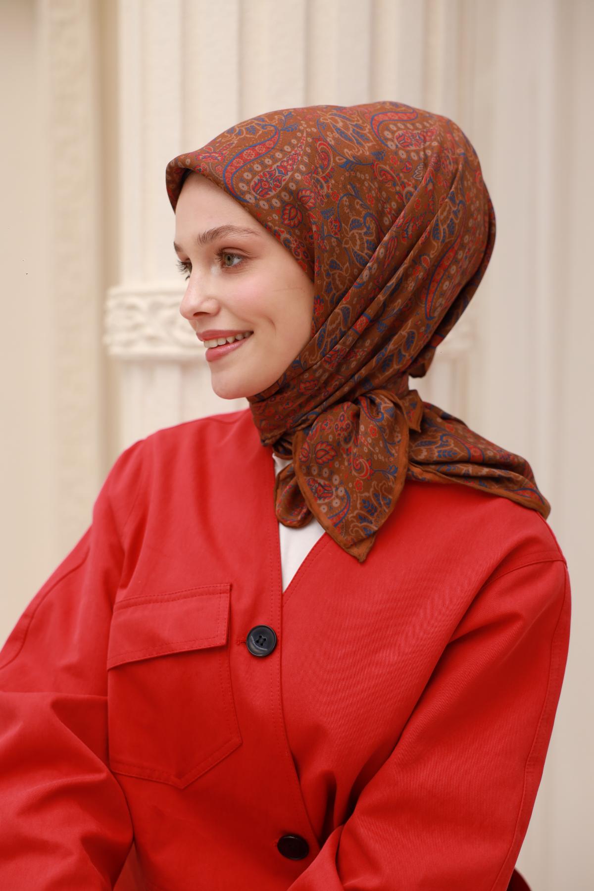 Organik Pamuk İpek EşarpSilk Home Organik Eşarp 79015-25