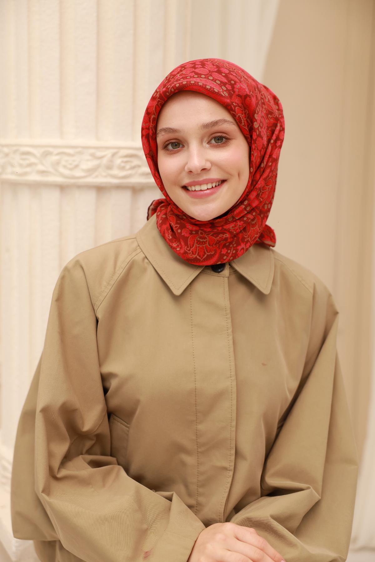 Organik Pamuk İpek EşarpSilk Home Organik Eşarp 79015-29