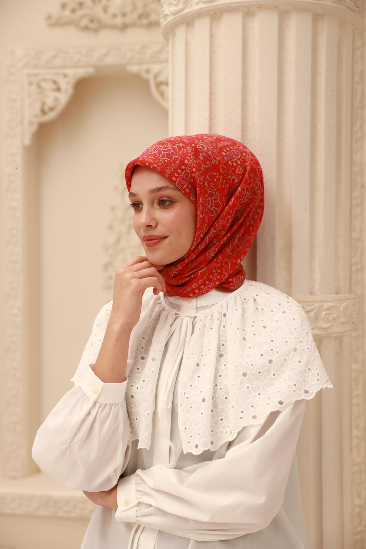 Organik Pamuk İpek EşarpSilk Home Organik Eşarp 79015-30