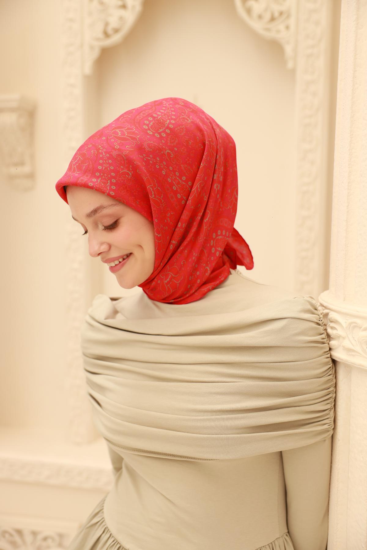 Organik Pamuk İpek EşarpSilk Home Organik Eşarp 79015-31