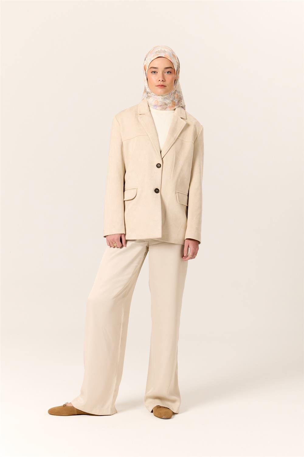 Organik Pamuk İpek EşarpSilk Home Organik Eşarp 79016-01