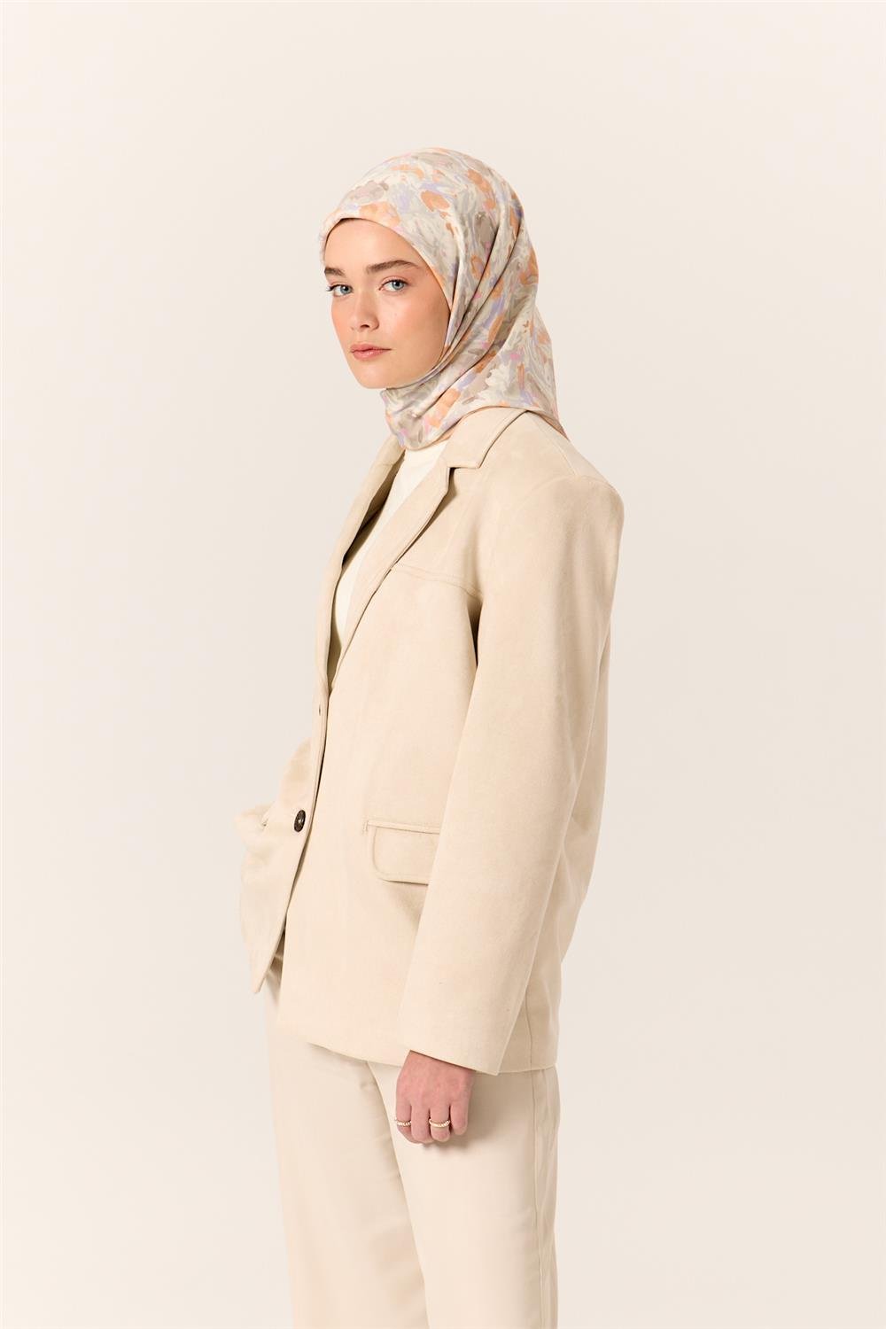 Organik Pamuk İpek EşarpSilk Home Organik Eşarp 79016-01