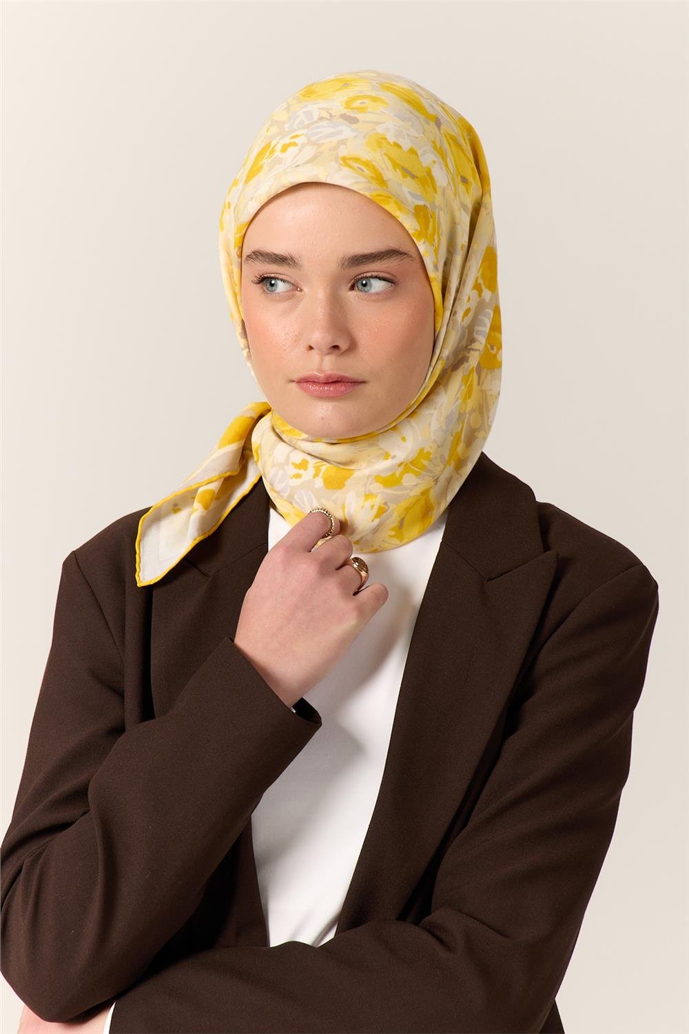 Organik Pamuk İpek EşarpSilk Home Organik Eşarp 79016-02