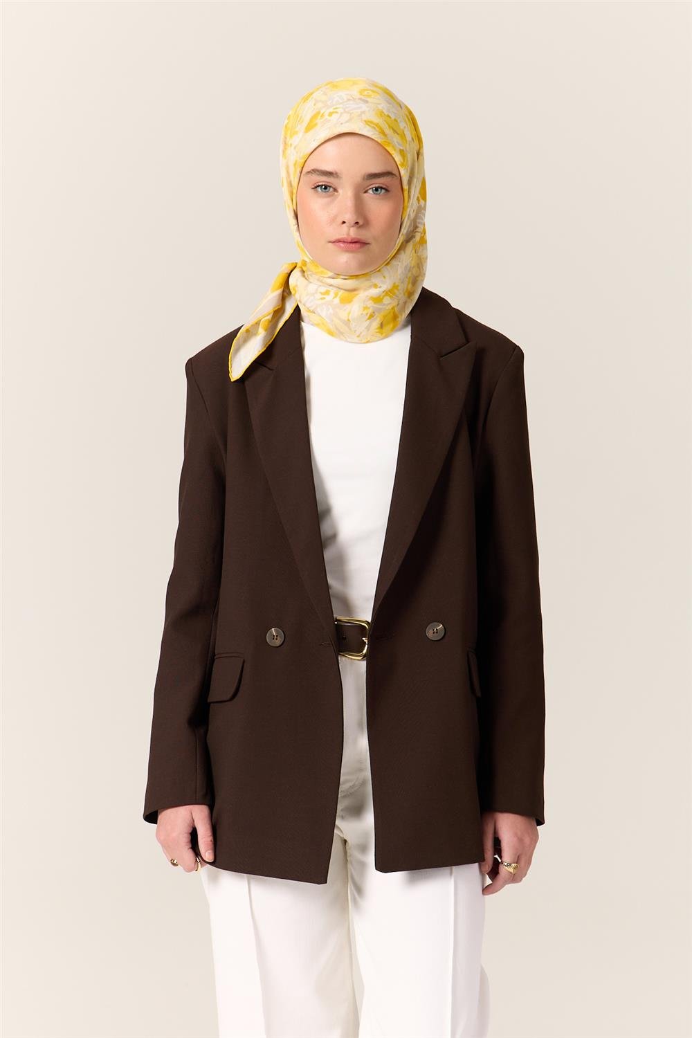 Organik Pamuk İpek EşarpSilk Home Organik Eşarp 79016-02