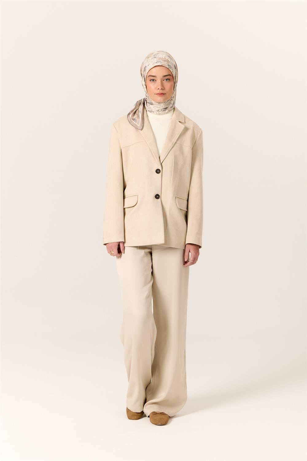 Organik Pamuk İpek EşarpSilk Home Organik Eşarp 79016-03