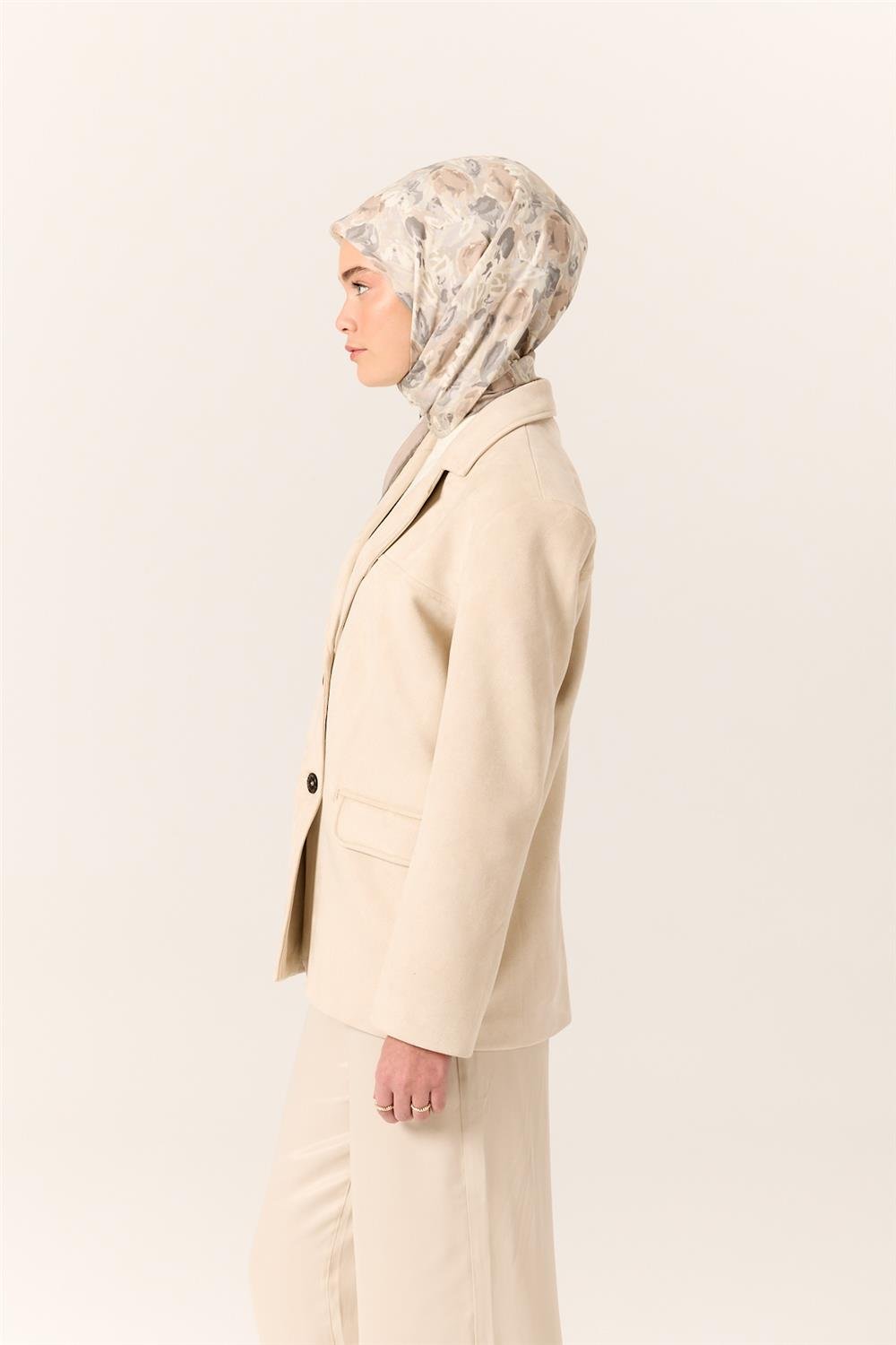 Organik Pamuk İpek EşarpSilk Home Organik Eşarp 79016-03