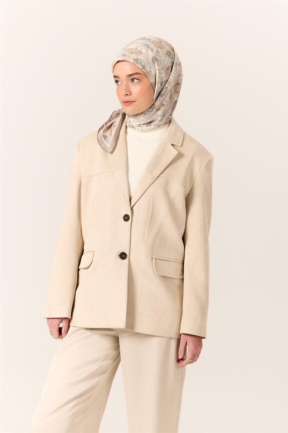 Organik Pamuk İpek EşarpSilk Home Organik Eşarp 79016-03