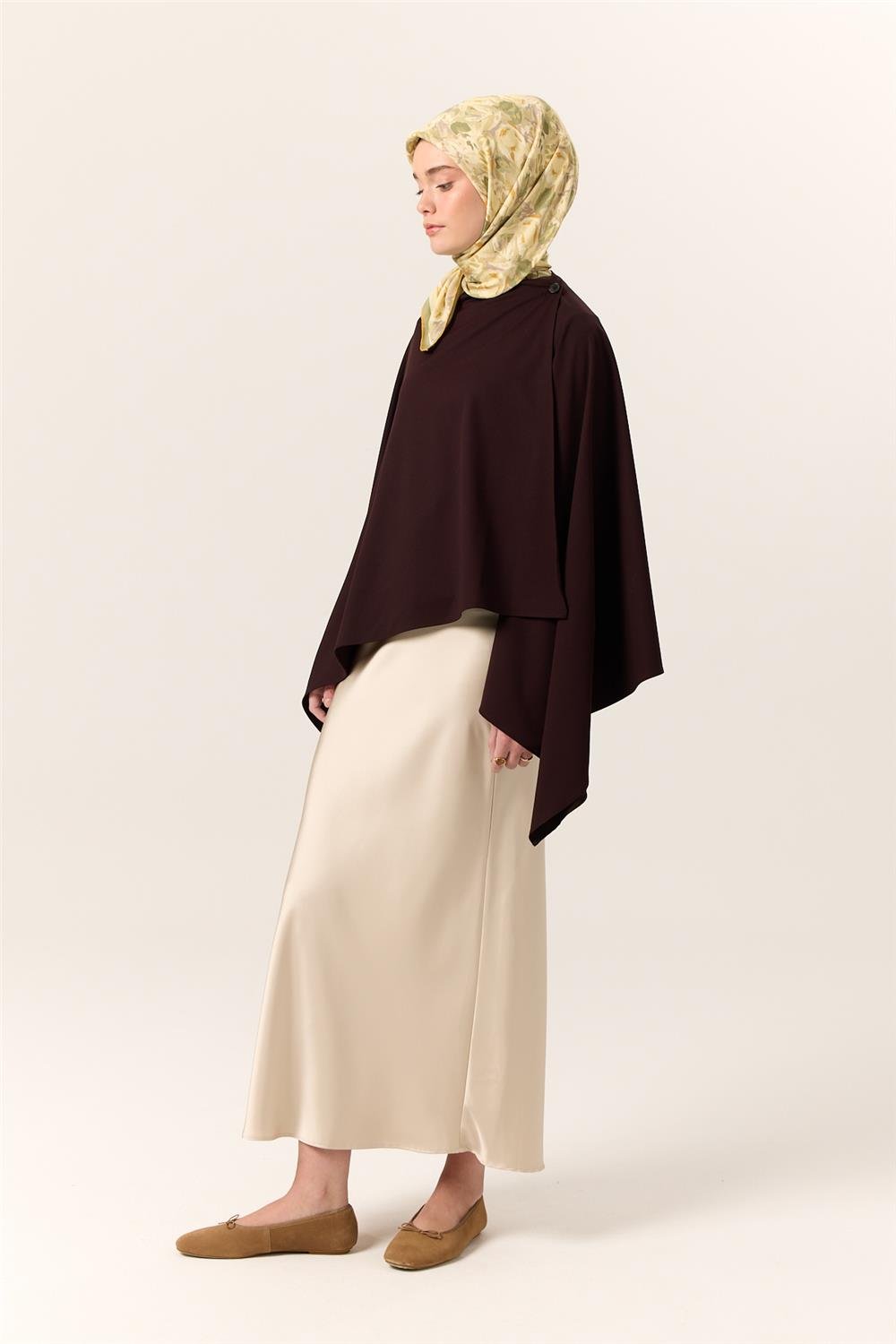 Organik Pamuk İpek EşarpSilk Home Organik Eşarp 79016-04