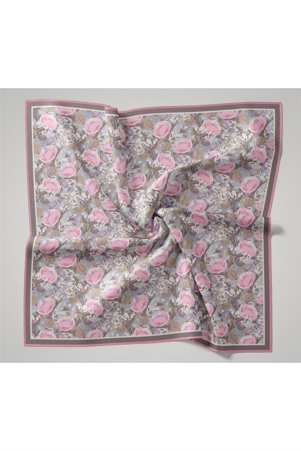 Organik Pamuk İpek EşarpSilk Home Organik Eşarp 79016-05