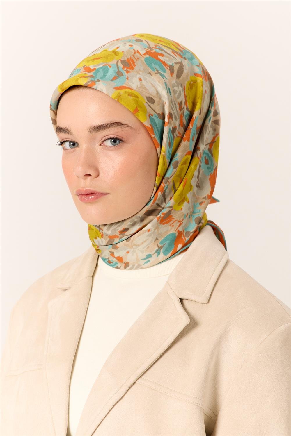 Organik Pamuk İpek EşarpSilk Home Organik Eşarp 79016-06