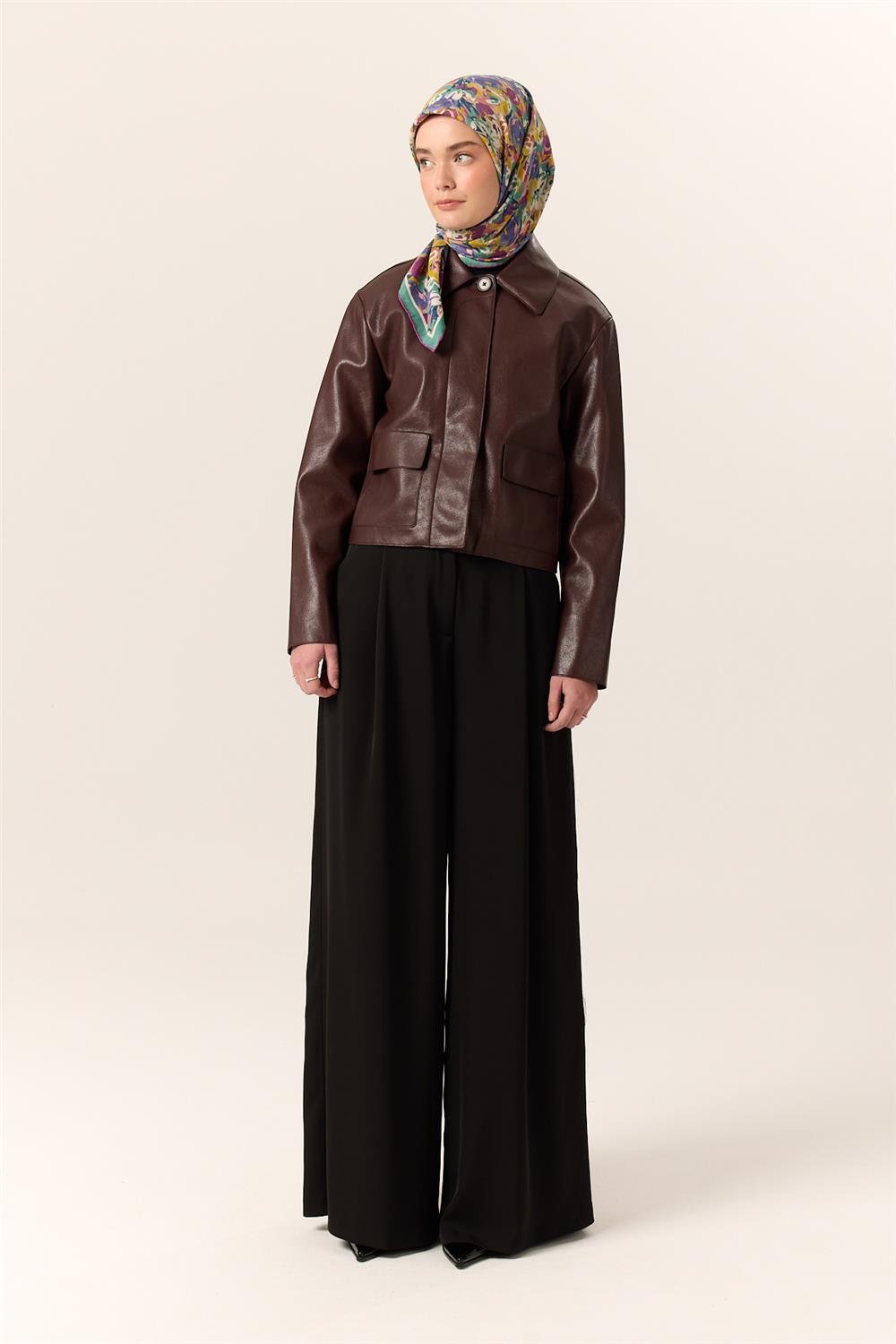 Organik Pamuk İpek EşarpSilk Home Organik Eşarp 79016-09