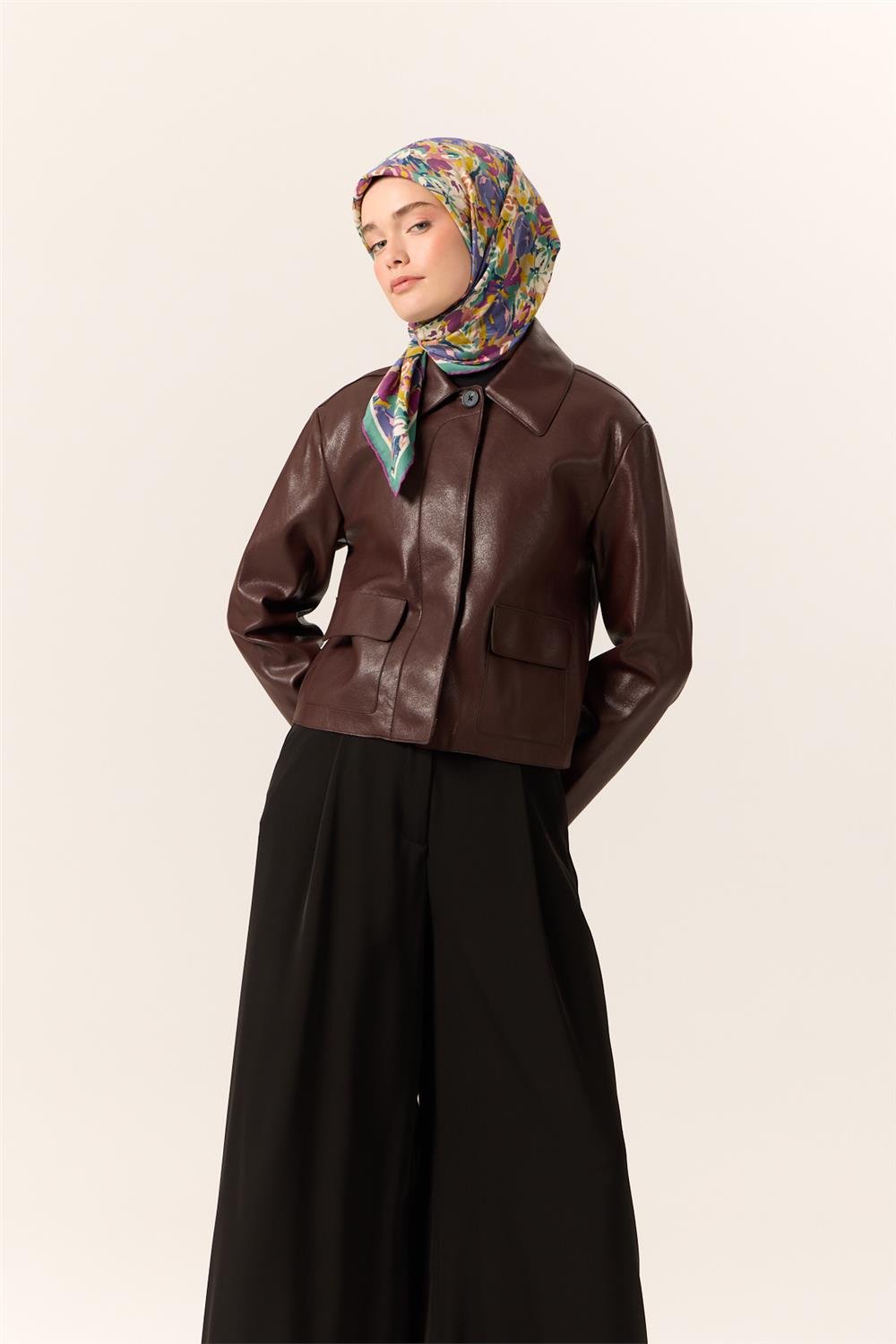 Organik Pamuk İpek EşarpSilk Home Organik Eşarp 79016-09